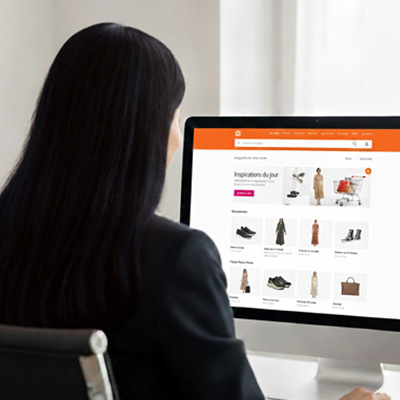 concepteur de style shopping à distance